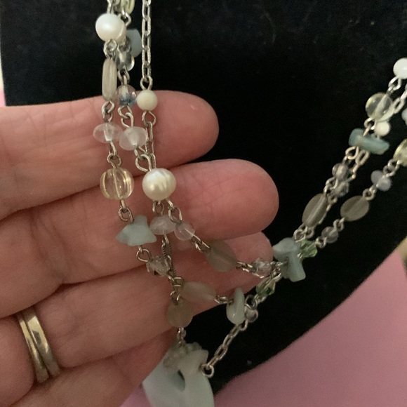 Beautiful Lia Sophia necklace 17 1/2” - Picture 5 of 6